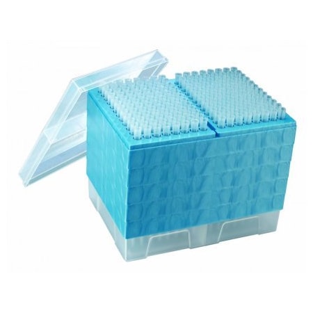 Sorenson Bioscience Universal Plus Pipet Tips, Natural, Station Rack, 20-200ul, 960/PK 131455